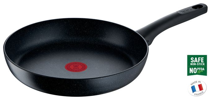  G28106 Black Stone Allzweckpfanne 28 cm Rund Mineralia + beschichtet (Schwarz) 
