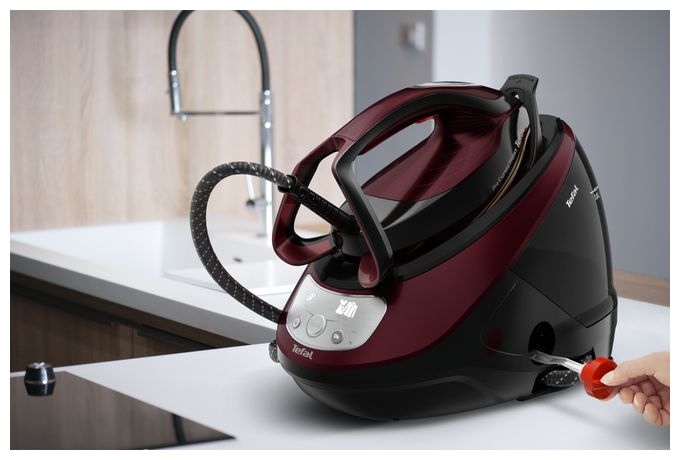 2600 W Dampfbügelstation 550 g/min  GV9230 Pro Express Protect (Schwarz, Burgund) 