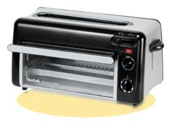 Toaster 1300 W 2 Scheibe(n)  TL6008 Toast n' Grill A12 (Aluminium, Schwarz) 