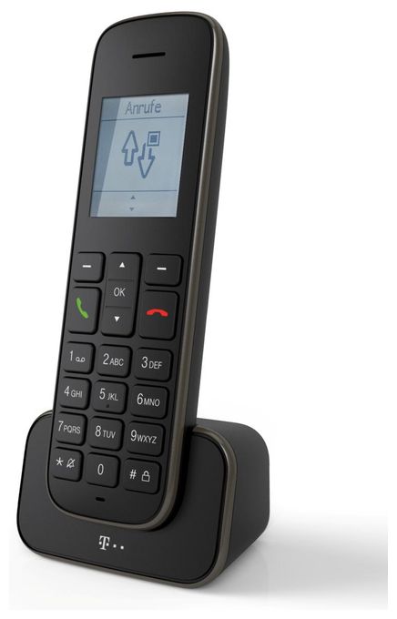 DECT-Telefon  T-Mobile Sinus 207 Pack (Schwarz) 