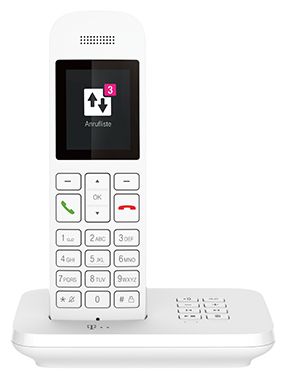 Analoges/DECT-Telefon  T-Mobile Sinus A12 (Weiß) 