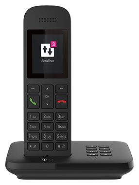 Analoges/DECT-Telefon  T-Mobile Sinus A12 (Schwarz) 