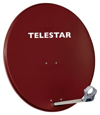 60 cm Aluminium Sat-Spiegel  Digirapid 60A Satellitenantenne (Rot) 