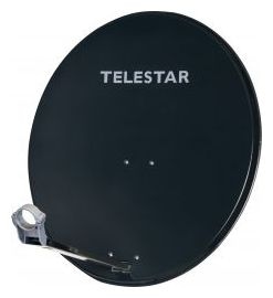 80 cm Aluminium Sat-Spiegel  Digirapid 80 Satellitenantenne (Grau) 