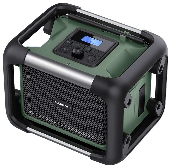 Bluetooth DAB, DAB+, FM Radio Internet  Top OR20 (Schwarz, Grün) 