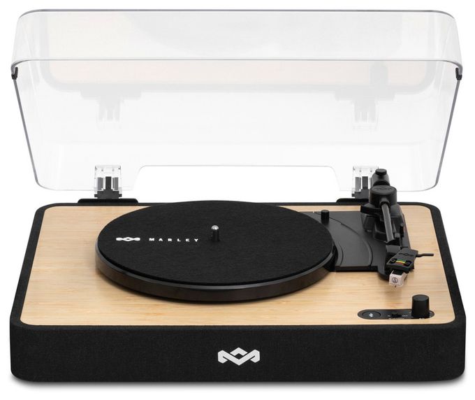 Audio-Plattenspieler mit Riemenantrieb  Revolution Signature (Schwarz, Holz) 
