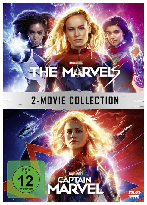 The Marvels / Captain Marvel 2-Movie Collection (DVD) 