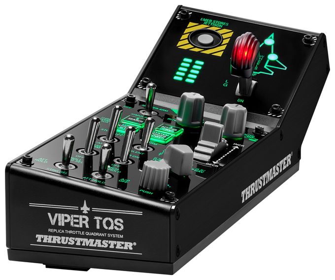 Analog / Digital Flugsimulation für PC  Viper Panel (Schwarz) 
