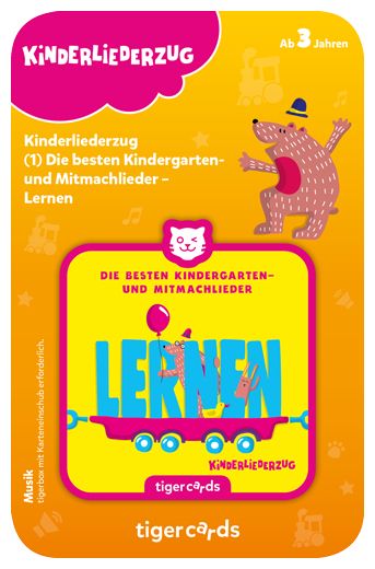 Kinderliederzug (1): Die besten Kindergarten- und Mitmachlieder - LERNEN 