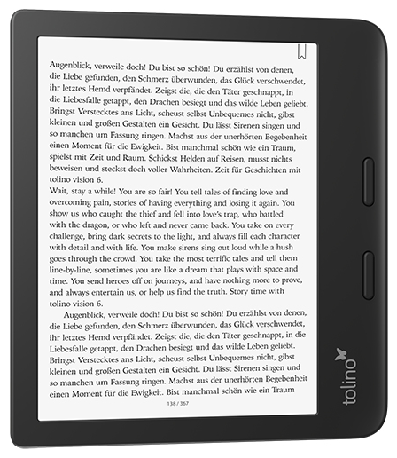 Vision 6 E-Reader 17,8 cm (7") 16 GB 