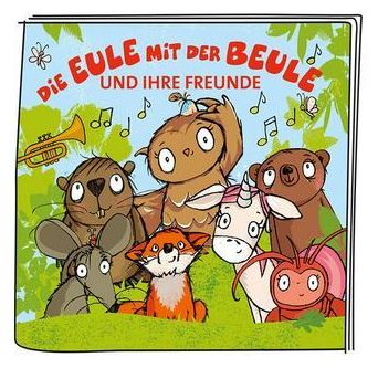  10000244 Die Eule mit der Beule Liederalbum (Braun) 