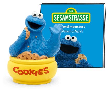  10000499 Sesamstraße Krümelmonsters Mitmampfspaß (Blau, Gelb) 