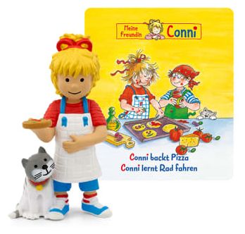 40 min  10002022 Conni - Conni backt Pizza / Conni lernt Rad fahren (Neuauflage 2023) (Mehrfarbig) 