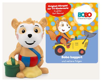  11002281 Bobo Siebenschläfer: Bobo baggert und weitere Folgen (Mehrfarbig) 