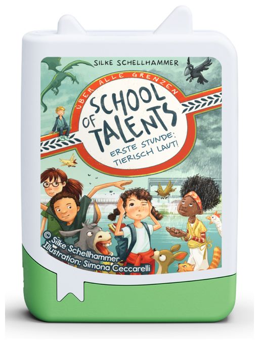 173 min  11002989 Book Tonie: School of Talents - Erste Stunde: Tierisch laut! (Mehrfarbig) 