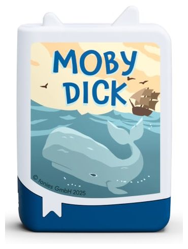 180 min  11002997 Book Tonie: Moby Dick (Blau, Weiß) 