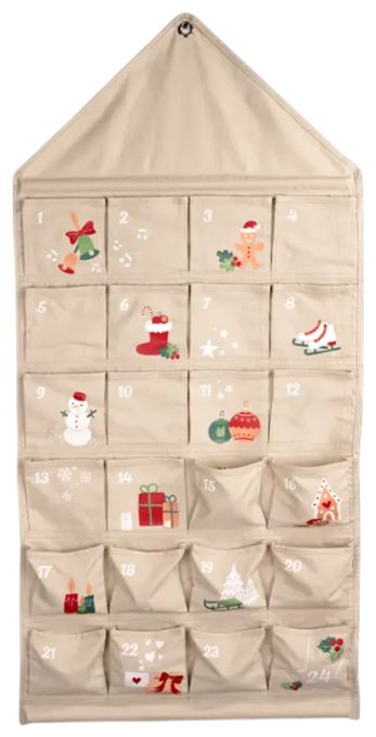 (Beige, Grün, Rot, Weiß) 11003211 Adventskalender DIY 