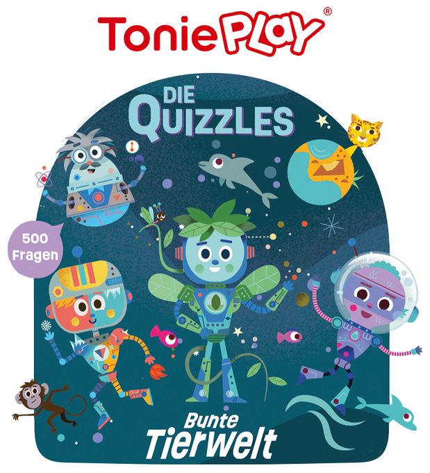 Die Quizzles: Bunte Tierwelt 