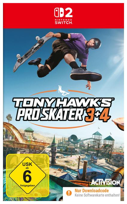 Tony Hawk's Pro Skater 3+4 (Code in a Box) (Nintendo Switch 2) 