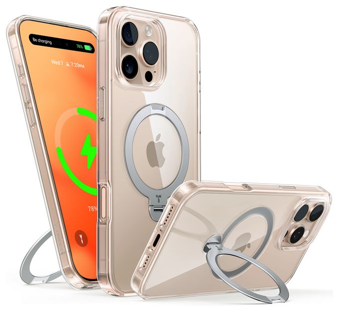 Cover für Apple iPhone 15 Pro Max  Ostand Q3 Spin (Transparent) 