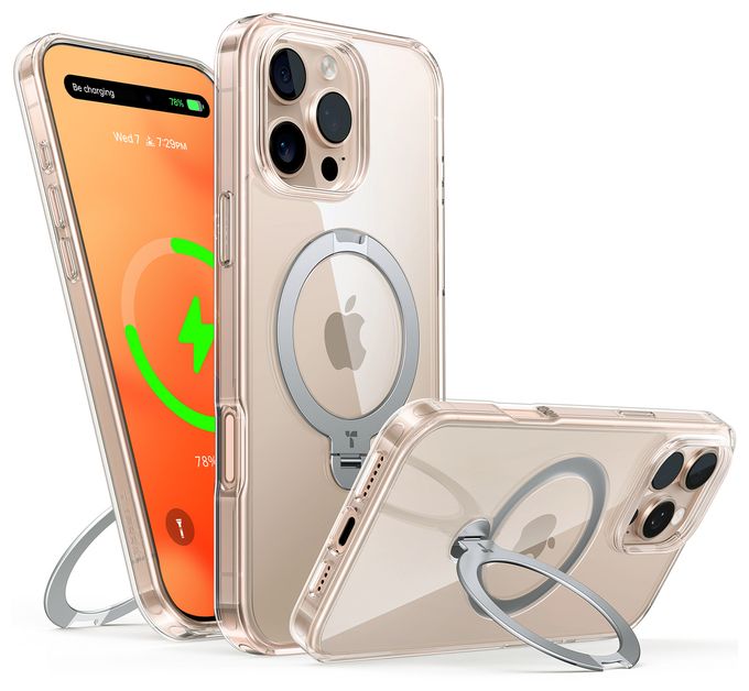 Cover für Apple iPhone 14 Pro  Ostand Q3 Spin (Transparent) 
