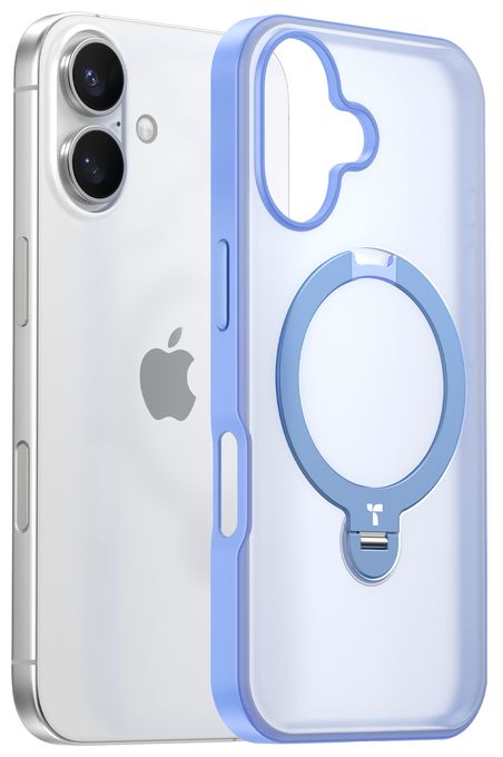 Cover für Apple iPhone 16  Ostand Q3 Spin (Blau) 