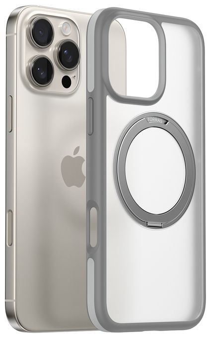 Cover für Apple iPhone 16 Pro Max  Ostand R Fusion (Schwarz) 