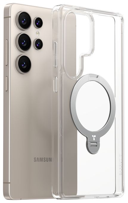 Cover für Samsung S25 Ultra  Ostand Spin (Transparent) 