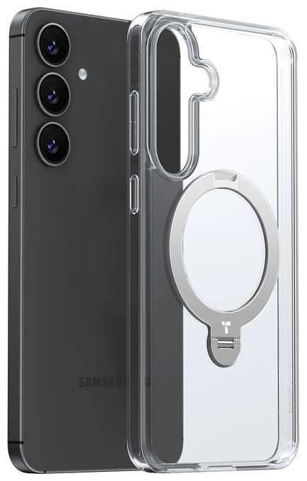 Cover für Samsung S25  Ostand Spin (Transparent) 