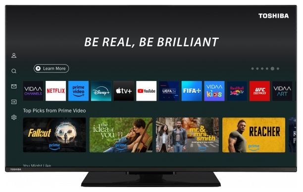 LED 101,6 cm (40 Zoll) Fernseher Full HD VESA 100 x 100 mm 40QV3F63DA 