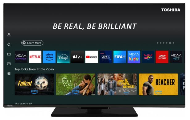 LED 109,2 cm (43 Zoll) Fernseher Full HD VESA 100 x 100 mm 43LV3F63DA 