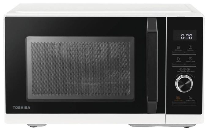 Freistehende Mikrowelle 900 W Größe: mittel 5 Stufen Grill  MW3-AC26SF (Schwarz, Weiß) 