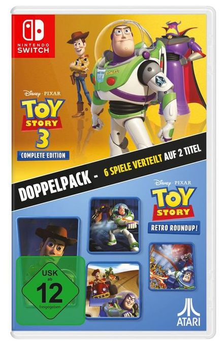 Toy Story 3 Complete + Retro Roundup! (Double Pack) (Nintendo Switch) 