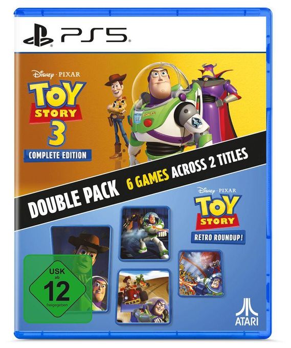 Toy Story 3 Complete + Retro Roundup! (Double Pack) (PlayStation 5) 