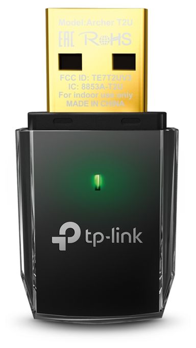 600 Mbit/s WiFi 5 T2U AC600 WLAN USB Stick 