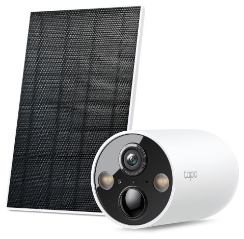 2560 x 1440 Pixel IP-Sicherheitskamera IP66 Außen Nachtsicht  Tapo C425 KIT (Weiß) 
