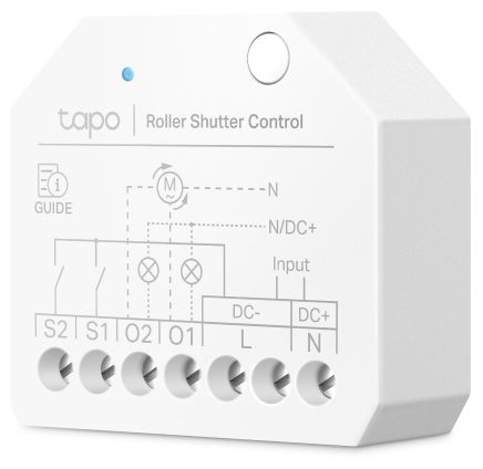 Wlan Bluetooth Amazon Alexa / Google Assistant / Apple Siri / Samsung Bixby  Tapo S112 Smartes Switch-Modul (Weiß) 