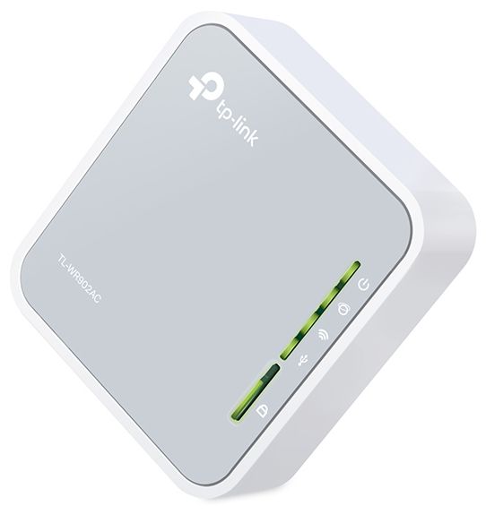 WiFi 5 Router Dual-Band (2,4 GHz/5 GHz) 300 Mbit/s TL-WR902AC	AC750 