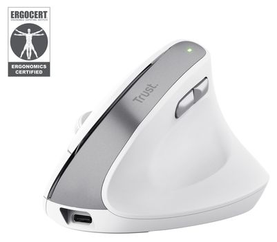 2400 DPI Büro Maus Optisch  Bayo II (Weiß) 