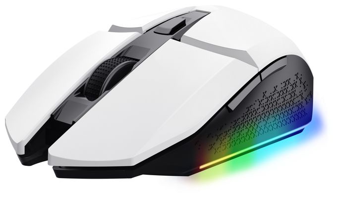 4800 DPI Gaming Maus Optisch  GXT110 Felox (Weiß) 