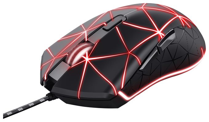 4000 DPI Gaming Maus Optisch  GXT133 Locx (Schwarz) 