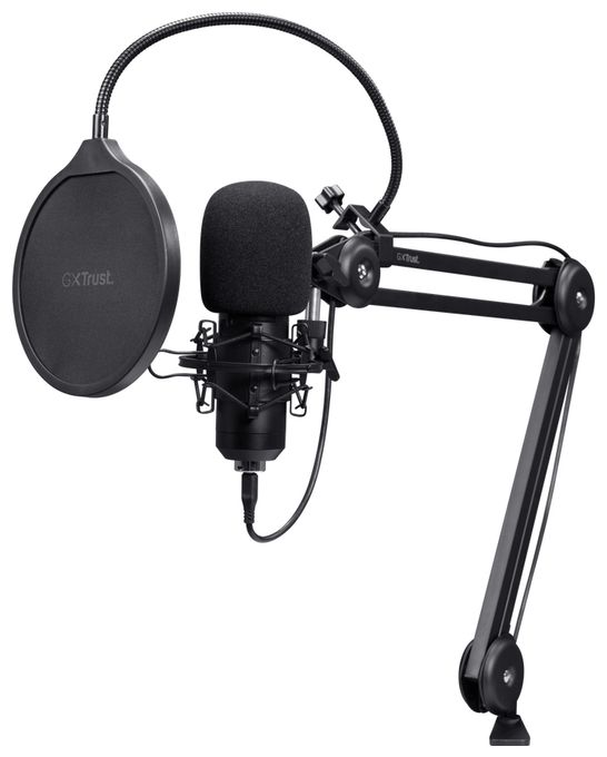 Kabelgebunden Podcast-Mikrofon USB  GXT270 Emita II+ (Schwarz) 