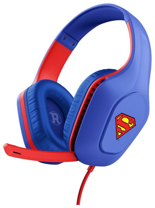 Over Ear Kopfhörer Kabelgebunden  GXT415SM Zirox (Blau, Rot) 