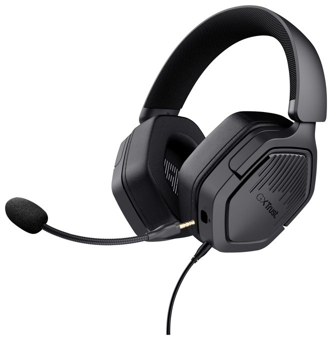 Over Ear Kopfhörer Kabelgebunden  GXT492 Carus (Schwarz) 