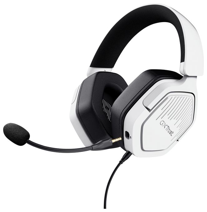 Over Ear Kopfhörer Kabelgebunden  GXT492 Carus (Weiß) 