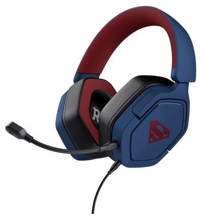 Over Ear Kopfhörer Kabelgebunden  GXT492SM Carus (Blau, Rot) 