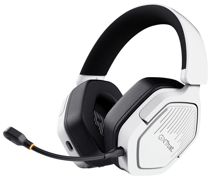 Over Ear Bluetooth Kopfhörer kabelgebunden&kabellos 20 h Laufzeit USB Type-C / USB Type-A  GXT493W Carus (Weiß) 
