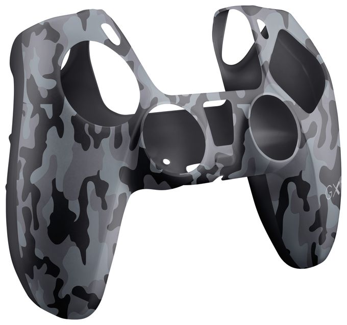Gaming-Controllergehäuse PlayStation PS5  GXT748 Controller Skin (Schwarz, Grau) 