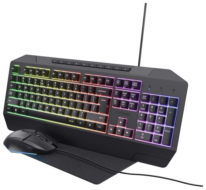 RGB-LED Gaming Tastatur USB  GXT791 (Schwarz) 
