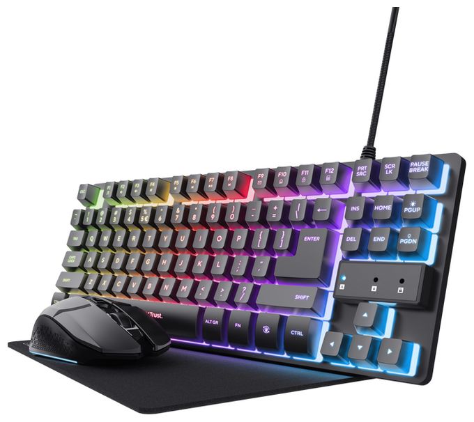 LED Gaming Tastatur USB  GXT794 (Schwarz) 
